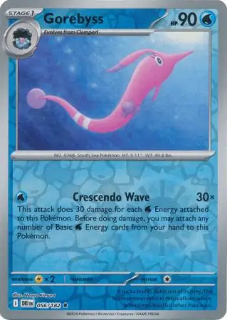 Gorebyss Reverse Holo 056 Normal