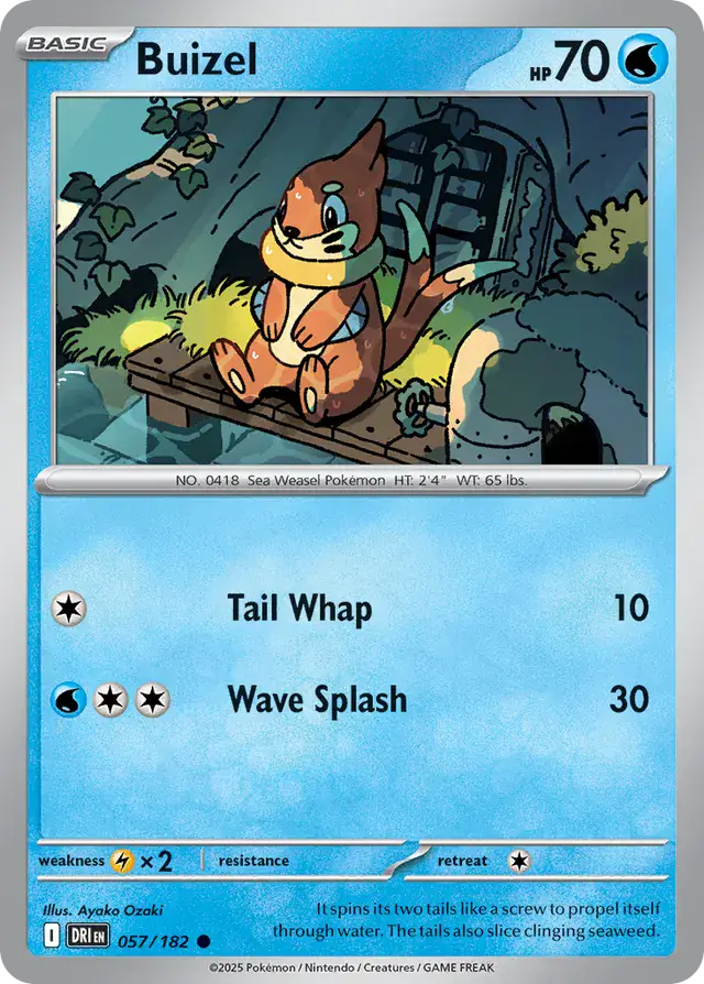 Buizel 057 Normal