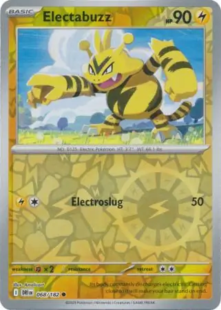 Electabuzz Reverse Holo 068 Normal