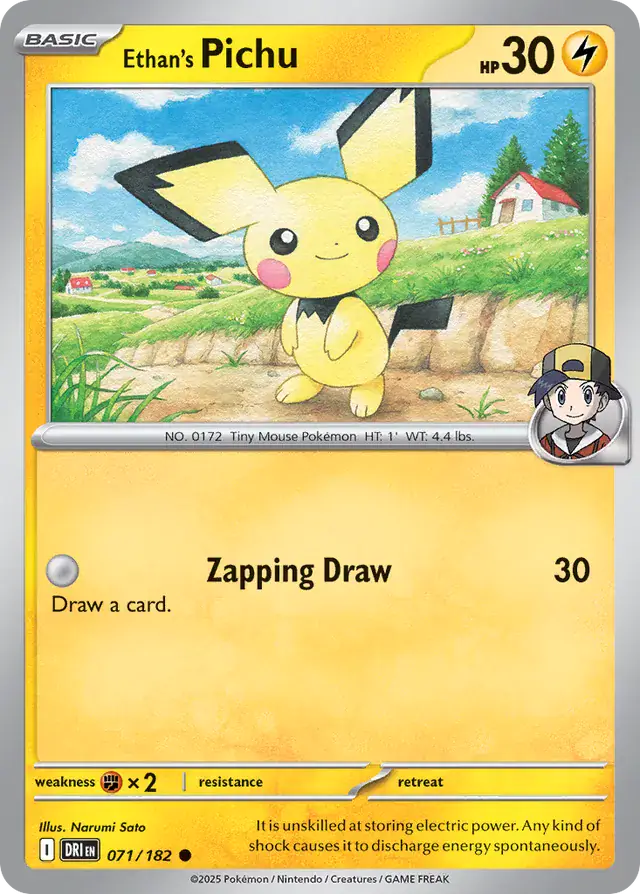 Ethan's Pichu 071 Normal