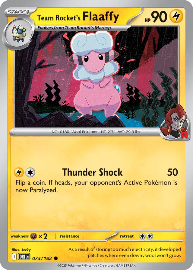 Team Rocket's Flaaffy 073 Normal