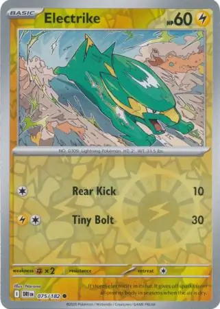 Electrike Reverse Holo 075 Normal