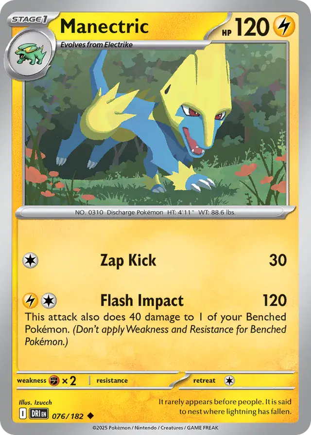 Manectric 076 Normal