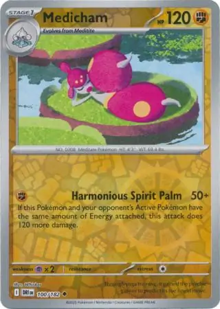 Medicham Reverse Holo 100 Normal