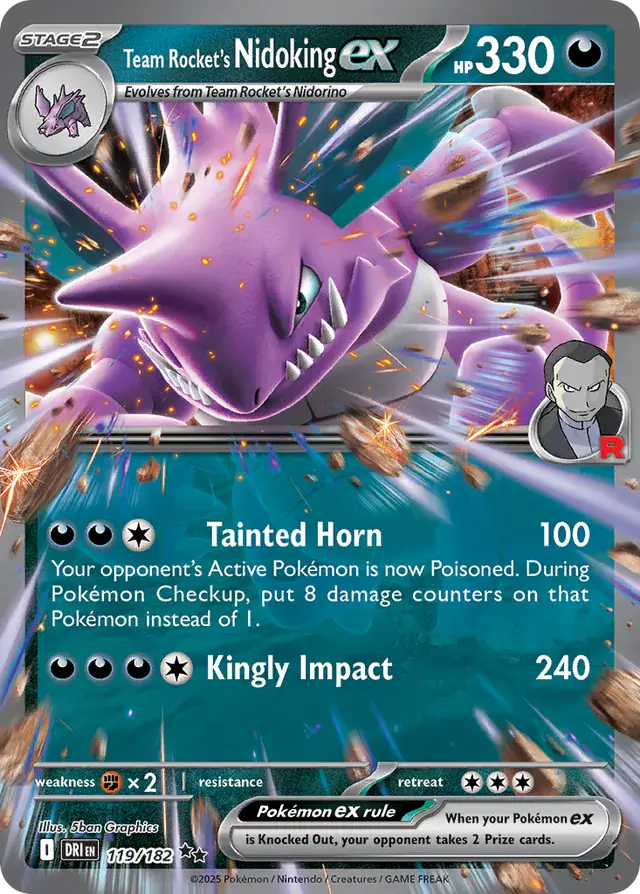 Team Rocket's Nidoking 119 Normal