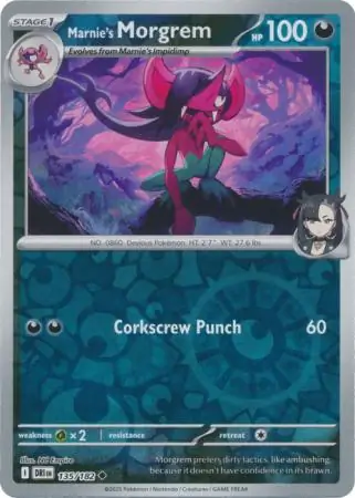 Marnie's Morgrem Reverse Holo 135 Normal