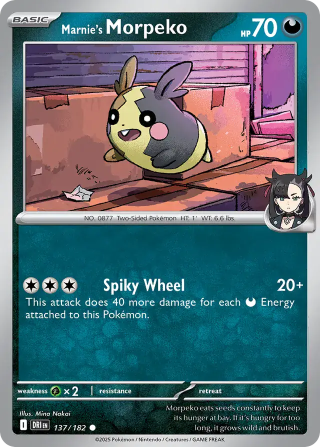 Marnie's Morpeko 137 Normal