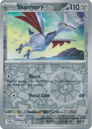 Skarmory Reverse Holo 141 Normal