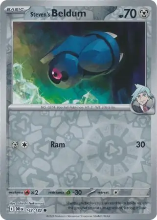 Steven's Beldum Reverse Holo 143 Normal