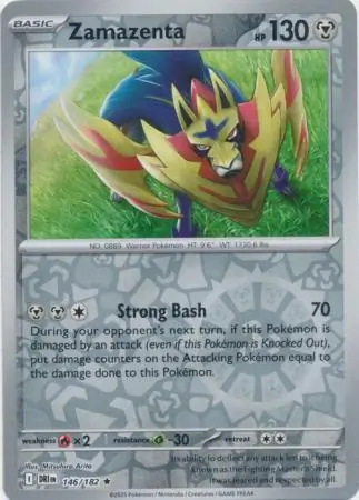 Zamazenta Reverse Holo 146 Normal