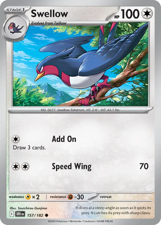 Swellow 157 Normal