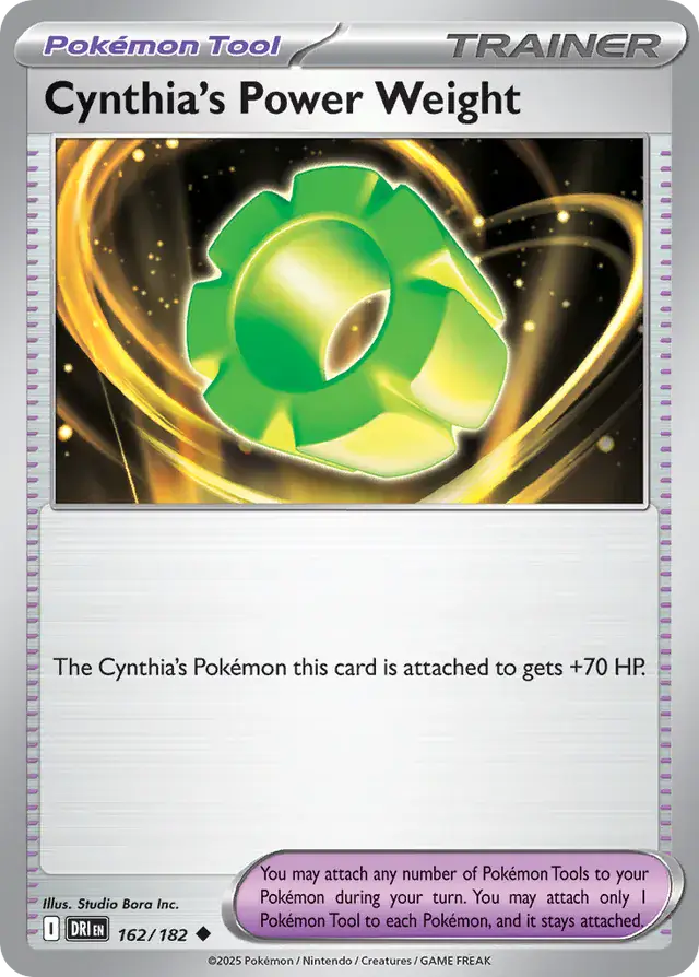 Cynthia's Power Weight 162