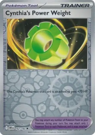 Cynthia's Power Weight Reverse Holo 162 Normal