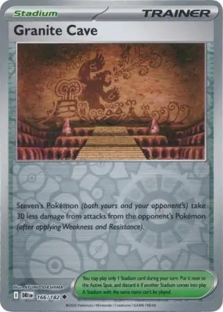 Granite Cave Reverse Holo 166 Normal