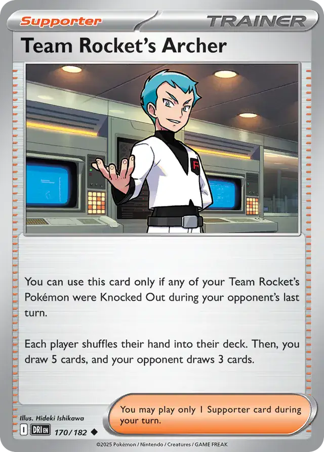 Team Rocket's Archer 170 Normal