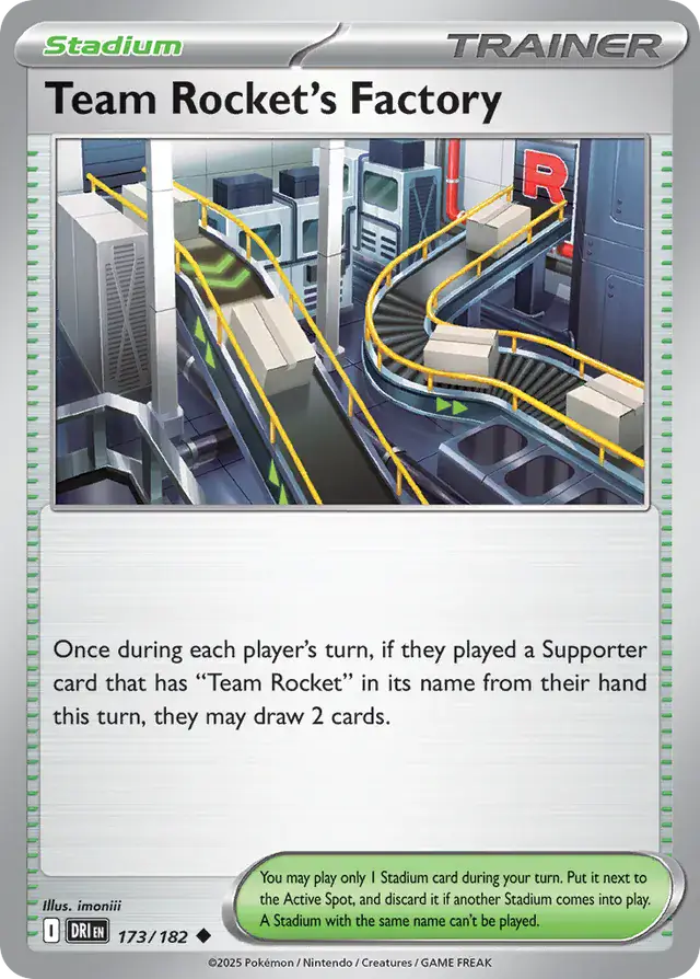 Team Rocket's Factory 173 Normal