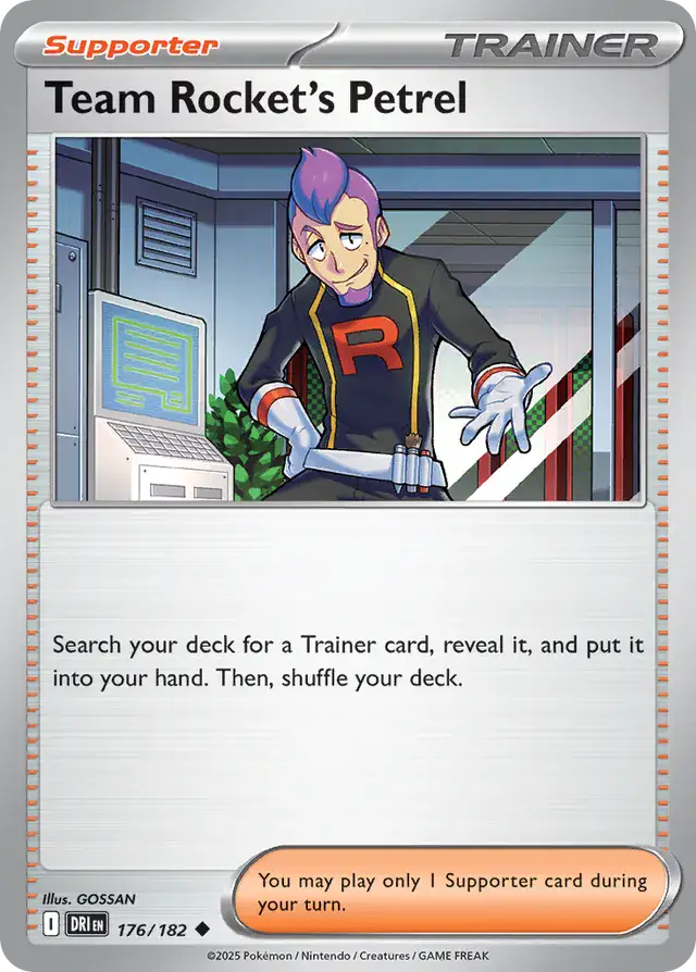 Team Rocket's Petrel 176 Normal