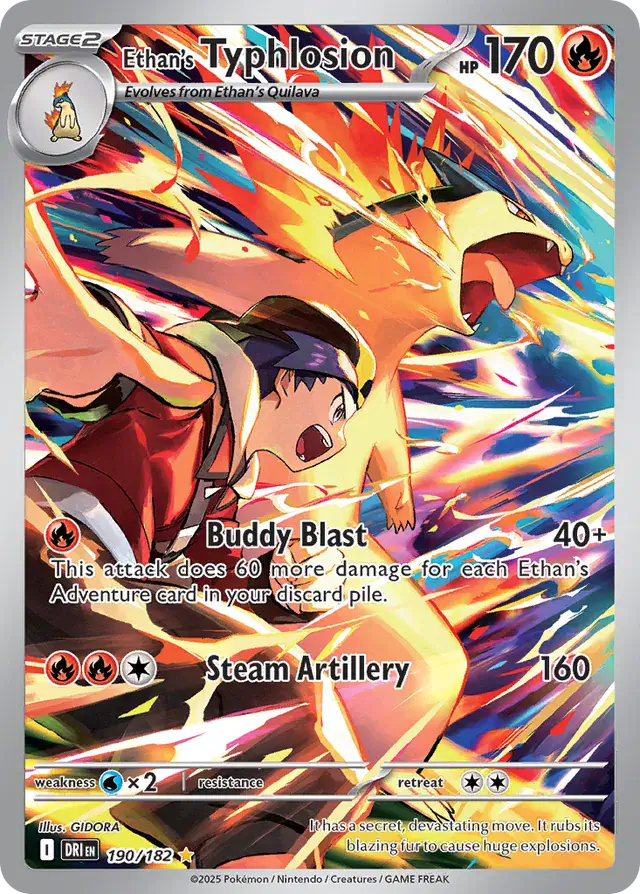 Ethan's Typhlosion 190 Normal