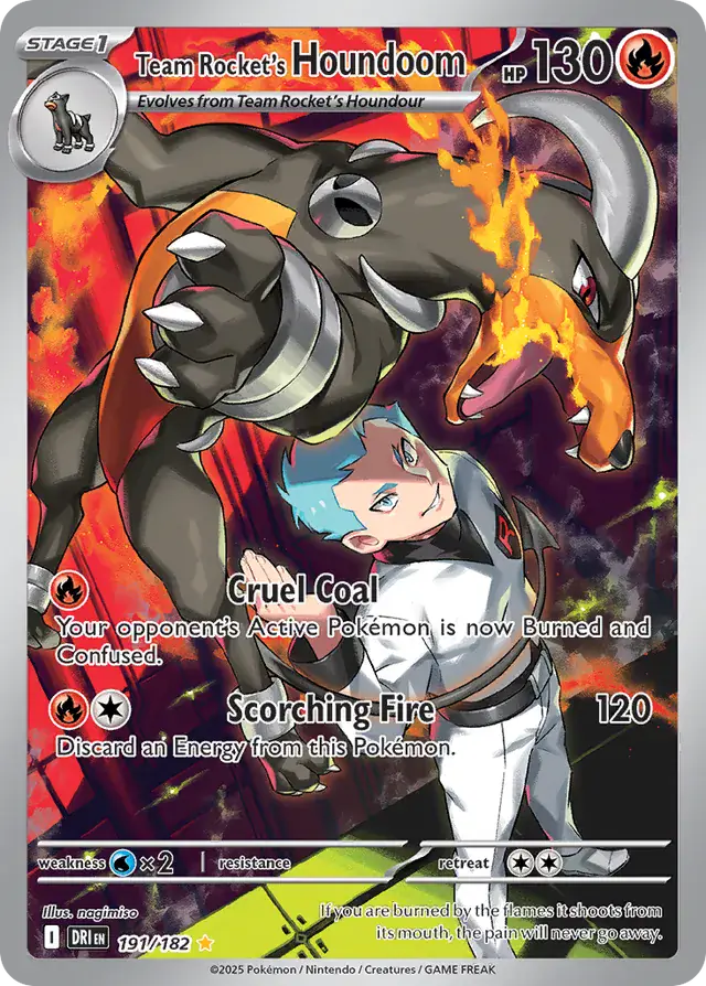 Team Rocket's Houndoom 191 Normal