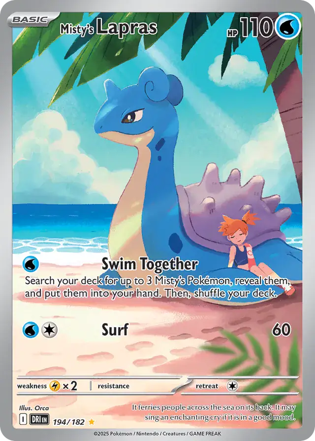 Misty's Lapras 194 Normal