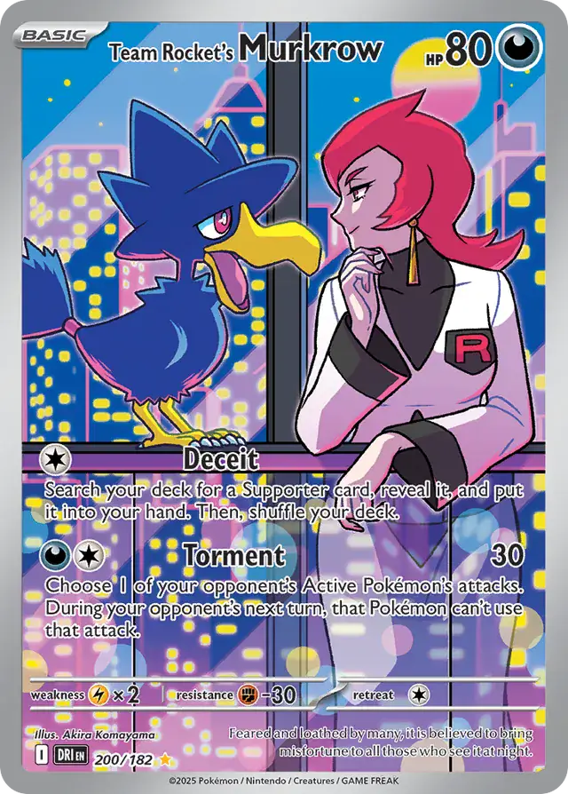 Team Rocket's Murkrow 200 Normal