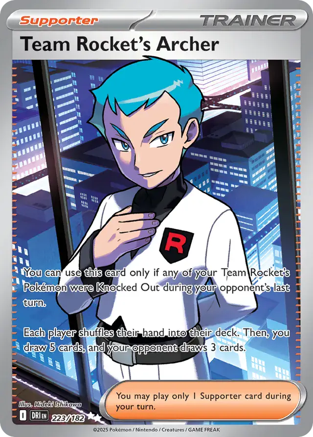Team Rocket's Archer 223 Normal