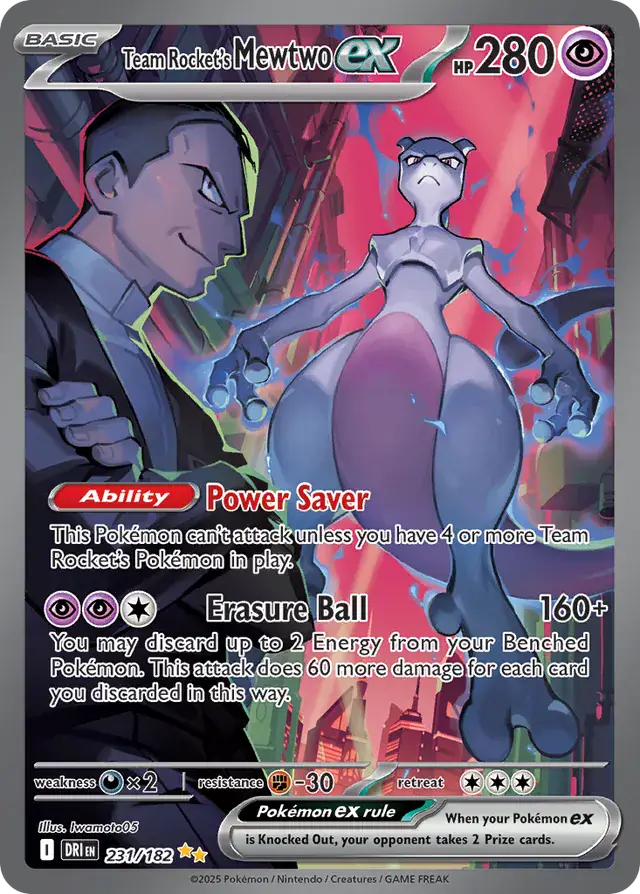 Team Rocket's Mewtwo 231 Normal