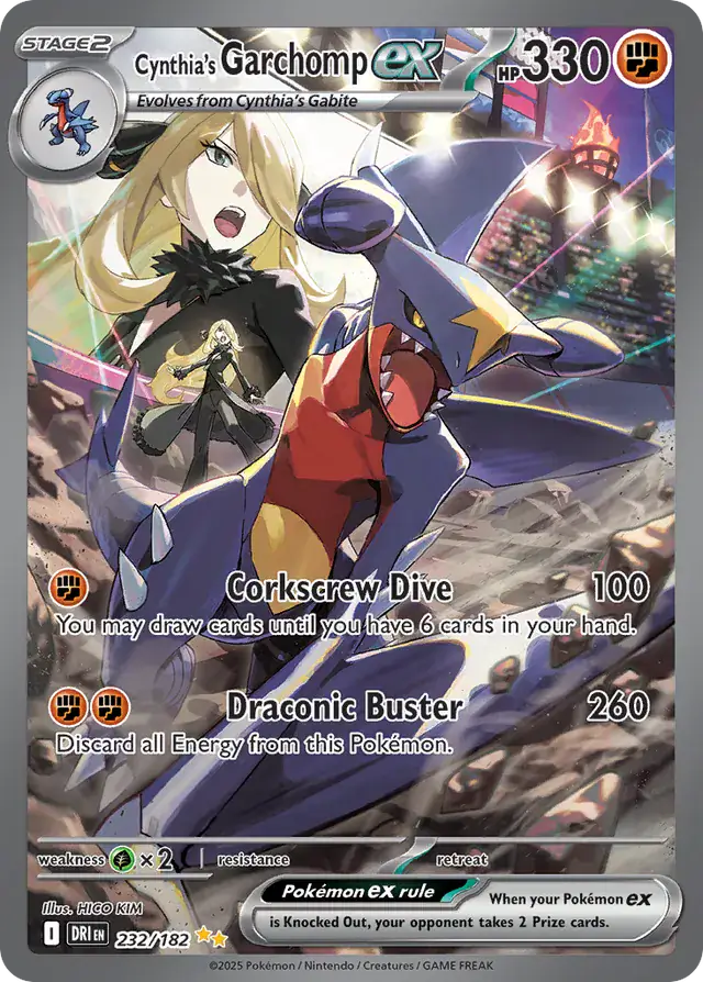 Cynthia's Garchomp 232 Normal