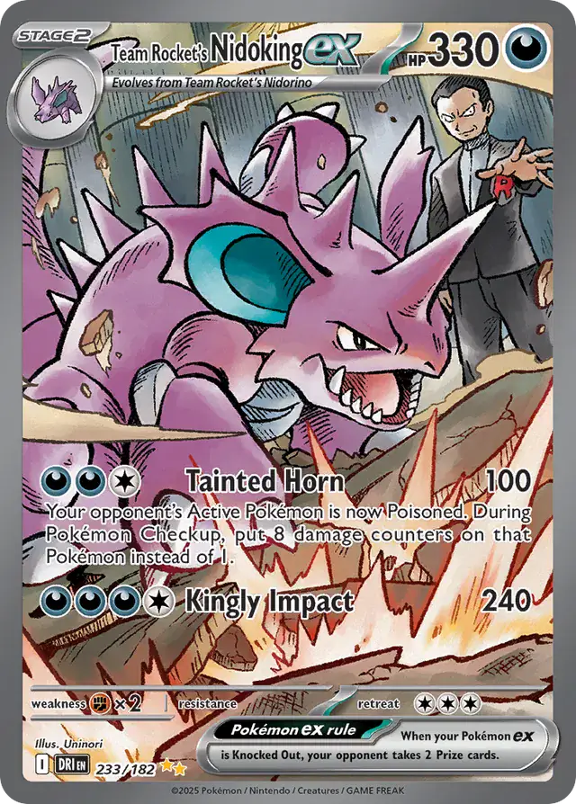 Team Rocket's Nidoking 233 Normal