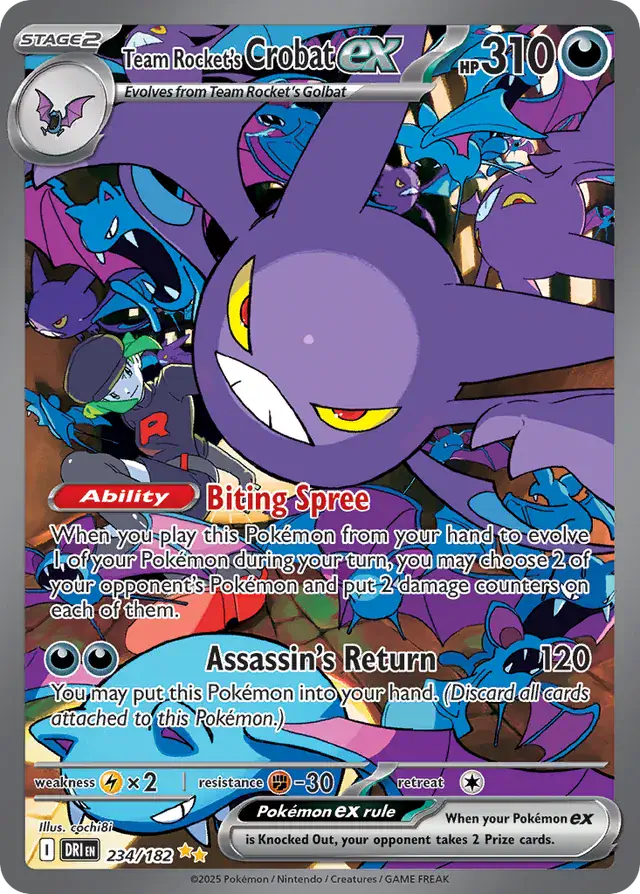 Team Rocket's Crobat 234
