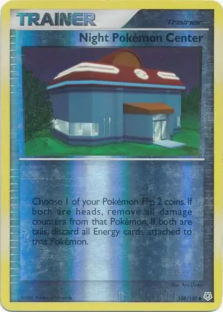Night Pokemon Center Reverse Holo 108