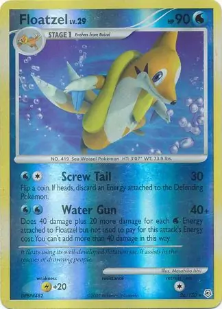 Floatzel Reverse Holo 26