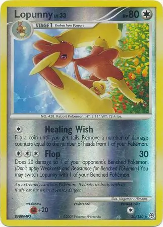 Lopunny Reverse Holo 30