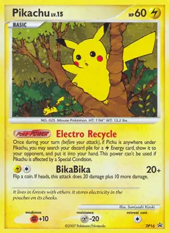 Pikachu DP16 Normal