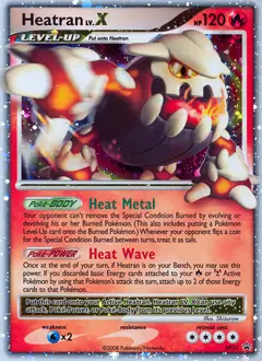 Heatran Lv.X DP31 Normal