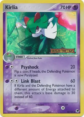 Kirlia Reverse Holo 32 Normal