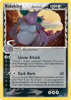 Nidoking Holo 6