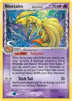 Ninetales Holo 8