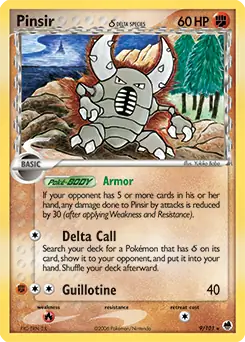Pinsir Holo 9