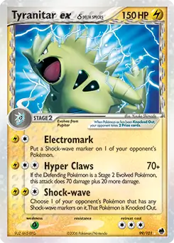 Tyranitar ex 99