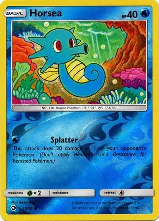 Horsea Reverse Holo 15
