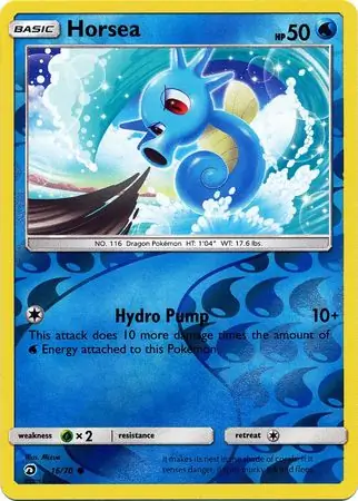 Horsea Reverse Holo 16 Normal