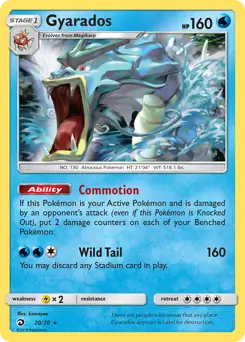 Gyarados 20 Normal