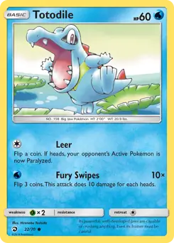 Totodile 22 Normal