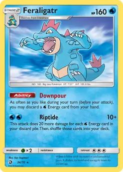Feraligatr Holo 24