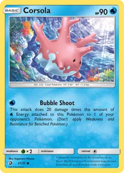 Corsola 27 Normal