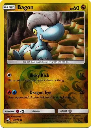 Bagon Reverse Holo 42 Normal