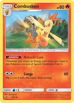 Combusken 5 Normal