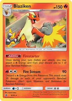 Blaziken 6 Normal