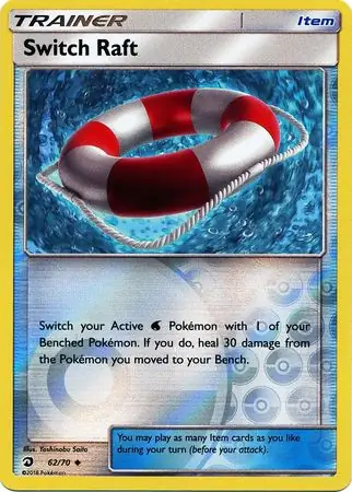 Switch Raft Reverse Holo 62 Normal